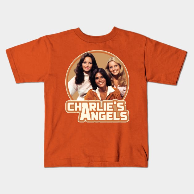 Charlie's Angels Kids T-Shirt by Trukoleng